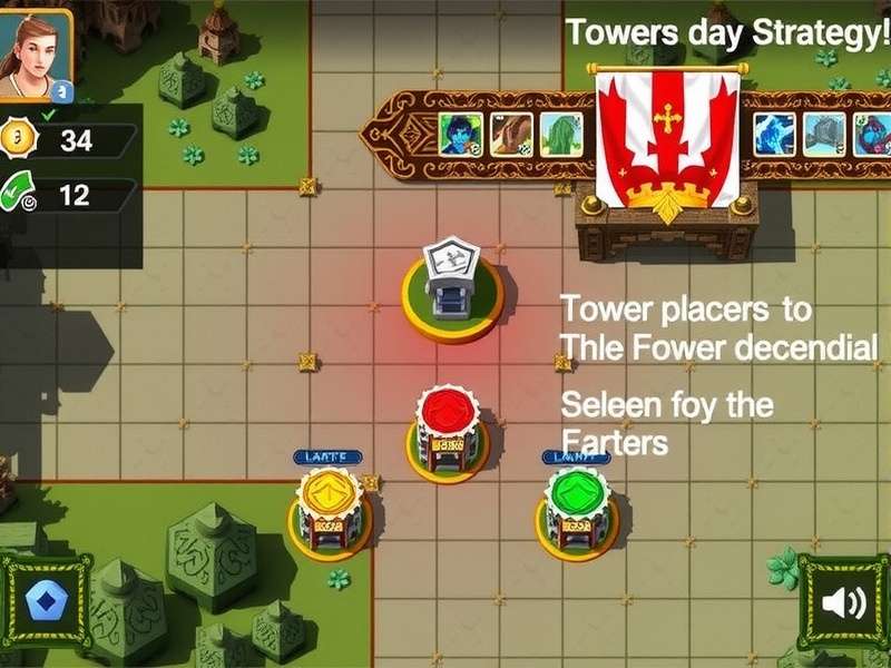 Palace Defenders Tower Placement Strategy